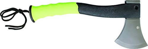 Schrade SCAXE2G Survival Hatchet Green Phosphorescent Handle