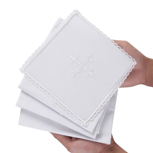 Set de 4 accesorios de altar de lino para iglesias miniatura 5