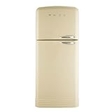 Smeg FAB50LCR Frigorifero combinato anni '50,PANNA , 80 cm. tutto no-frost. Classe energetica A++