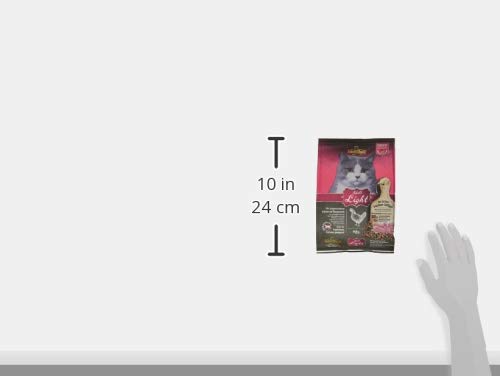 Leonardo Adult Light [400g] Katzenfutter | Diät Trockenfutter für Katzen | Alleinfuttermittel für Katzenrassen ab 1 Jahr