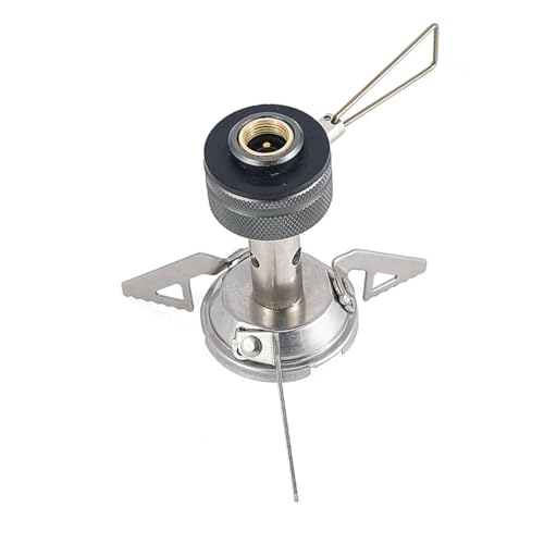 GALPADA Hornillo Gas Portátil Mini Plegable para Camping Quemador de Alta Eficiencia Ligero y Duradero para Senderismo y Actividades al Aire