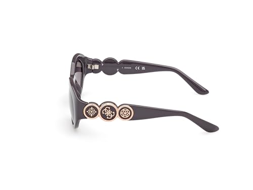 GUESS Oval Peony Plastic Sunglasses2