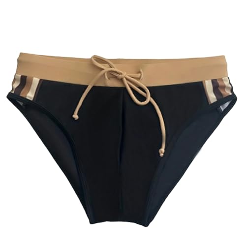 Men's Sexy Low Rise Swim Briefs Hot Body Bikini Swimsuit Swimwear for Men with Drawstring2