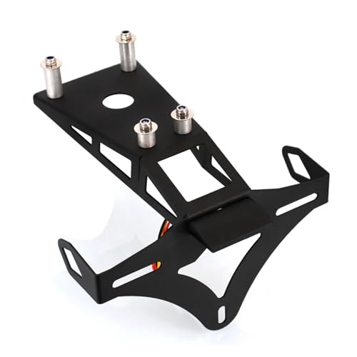 Support Plaque d'immatriculation Moto pour Ducati 899 959 1199 1299 Panigale Support Plaque D'immatriculation Arrière Cadre Suppression Garde-Boue(NO Logo)