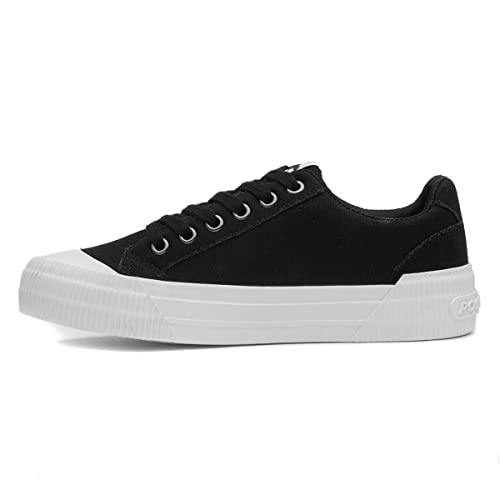 Rocket Dog Womens/Ladies Cheery 12A Canvas Trainers (5 UK) (Black) - Image 4