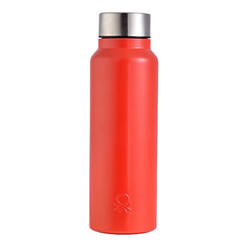 Botella Agua 750Ml Acero Inoxidable Rojo Casa - Benetton En Oferta United Colors Of Benetton. Be097 Botella Agua 750Ml Acero Inoxidable Rojo Casa Benetton