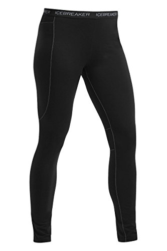 Icebreaker Merino Wmns Zone Leggings, Black/Mineral/Black, Large