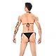 YJZQ Sissy Bikini für Männer, Set BH und String, atmungsaktiv, Thong Hot Unterwäsche, Dessous-Set, Bademantel, Herren, Pyjama, Cosplay, Höschen, Schnur, Halloween-Kostüm