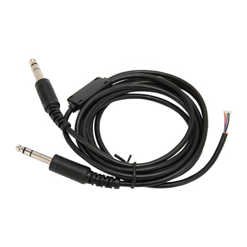 Cable de reemplazo para auriculares de aviación Chiyyak 2 m PVC miniatura 2