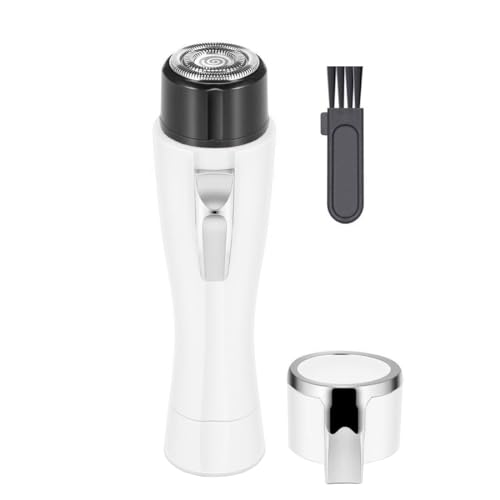 YZOTEK Mini Rasoi Femminili - Rasoio Elettrico Bikini Trimmer Portatile Senza Fili da Donna, Uso Umido e Asciutto Depilazione Indolore per Gambe Viso Braccia Ascelle Inguine Zona Bikini Corpo