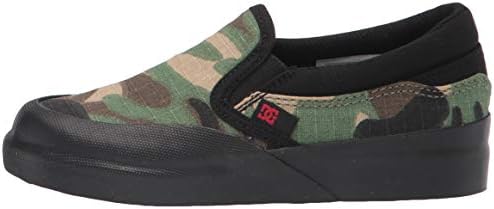 DC Boys Infinite Slip-ON Skate Shoe, BLACK/CAMO PRINT | Image 7