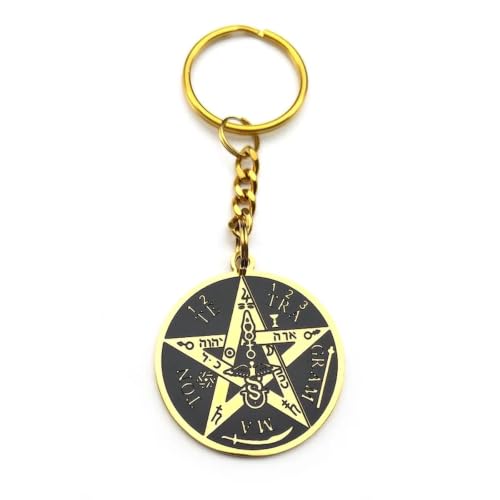Amulette Salomon tétragrammaton et porte-clés witchcraft occulte