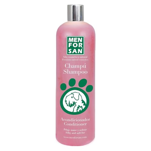Shampooing Après-shampoing 300 ml Menforsan - Shampooing revitalisant pour pelages radiants et démêlés - Shampooing pour chien