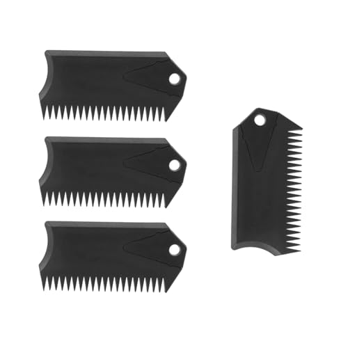 4Pcs Surfboard Waxes Comb Nonslip Waxes Scraping Comb Surfboard Scraper Surfboard Paddleboard Maintenance Tool