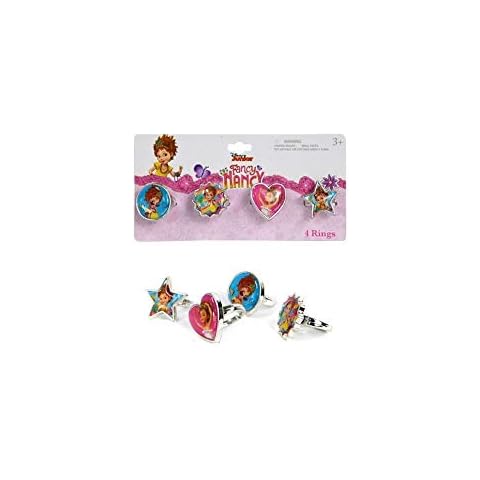 Disney Fancy Nancy 4 Plastic Play Rings Cover