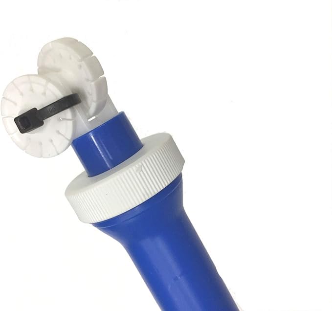 Grout Sealer Applicator, 33 inch Plastic Wand with Rolling Application Wheel