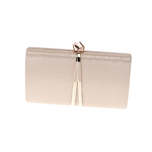 Pochette femme doré pour mariage et grande soirée chic avec sa chaînette élégante