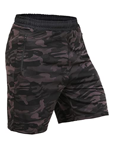 Image of NEVER LOSE Mens Running Athletic Shorts 5 inch Inseam Quick Dry Workout Shorts Men Lightweight Gym Shorts with Pockets