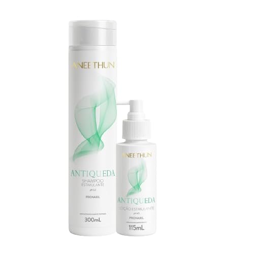 KIT Shampoo 300ml + Loção Estimulante 115ml Linha Antiqueda -