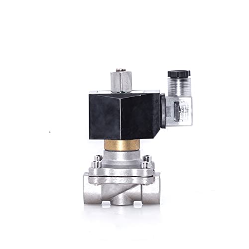 Électrovanne étanche 3/4 NPT en acier inox normalement ouverte NBR - 2