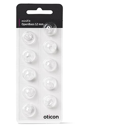 New - Oticon Open Bass Minifit Domes 12Mm #TOP11