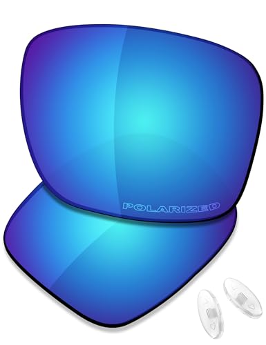 Image of SAUCER Premium Replacement Lenses & Nosepads for Oakley Holbrook Ti OO6048 | UV400 Protection, Anti-Scratch, Precise Fit