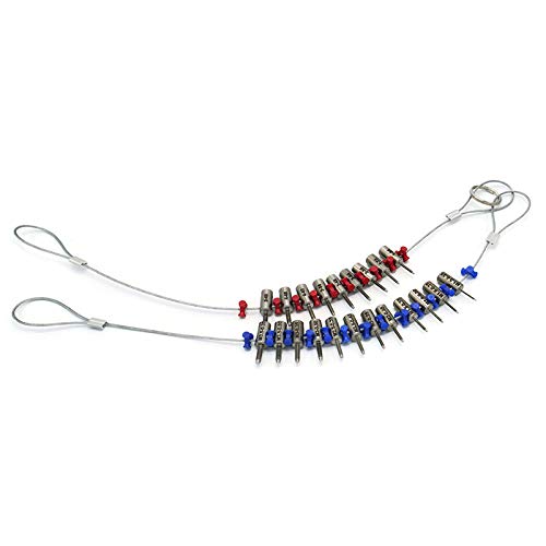 Thread Gauge - Small Inch & Metric Sizes - Nuts, Bolts & Screws Measuring & Identification Tool