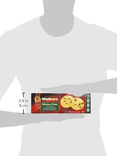 Walker's Shortbread Gluten Free Chocolate Chip Cookies, Pure Butter Shortbread Cookies, 4.9 Oz (Pack Of 6) #TOP6