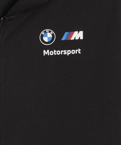 Image of Puma BMW Men Full Sleeve Cotton Full Zip with Pocket Sweat Jacket