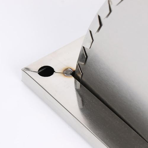 Grille de ventilation inox 20 cm durable et résistante aux intempéries