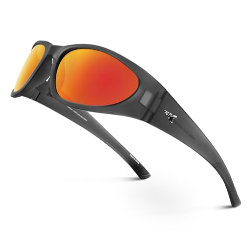 KastKing Raccoon Polarized Sport Sunglasses for Men and Women, Wide