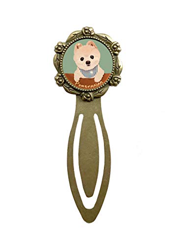 ポメラニアン ブックマーカー クリップ イヌ ブックマーク しおり 犬