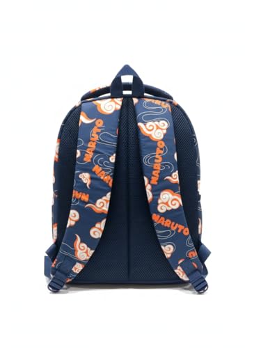 Image of STRIDERS Naruto School Bag for Kids Spacious Durable Rolling Backpack with Padded Comfortable Straps & Fun Design Perfect for School Travel & Play (18 Inch)