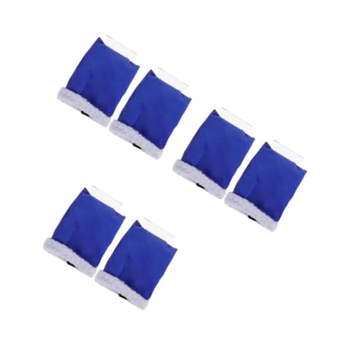 TOPPERFUN 3 Series Guantes Calientes Invierno Pala De Nieve Guantes Calefactables Guantes De Limpieza Limpiador De Nieve para Autos Raspador De Hielo para Ventana De Coche Blue 2 Piezas*3