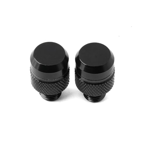 ミラーボルト キャップ ミラー穴塞ぎネジ ホンダ用 CB650R CB1000R CBR650F CB500X CBR650R CBR600R モーターサイクル リアビューミラー ホールプラグ ネジキャップ(黒)