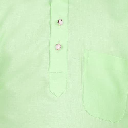 Image of SG YUVRAJ Raw Silk Kurta Set for Boys