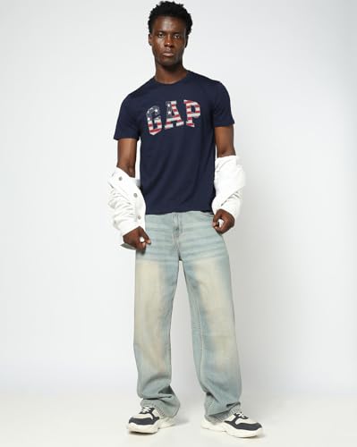 Image of Gap Men Slim Fit Short Sleeves Crew Neck T-Shirt