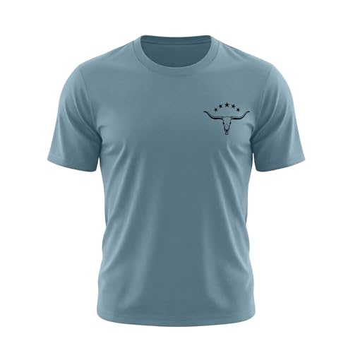 Cotton T Shirts for Men UK Gym Workout Training Short Sleeve Tops Summer Running Tops Plain Crew Neck Tshirts Regular Fit Tee Shirts Breathable Sport T Shirt Solid Color Basic Tshirt