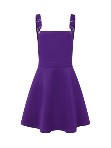 YOINS Overall Pinafore Dresses for Women Adjustable Straps Pleated Mini Cute Suspender Skirts Pinafore Dress2
