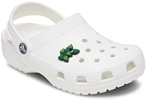 Image of Crocs Jibbitz Nature Shoe Charms | Jibbitz, Green Leaf, One Size