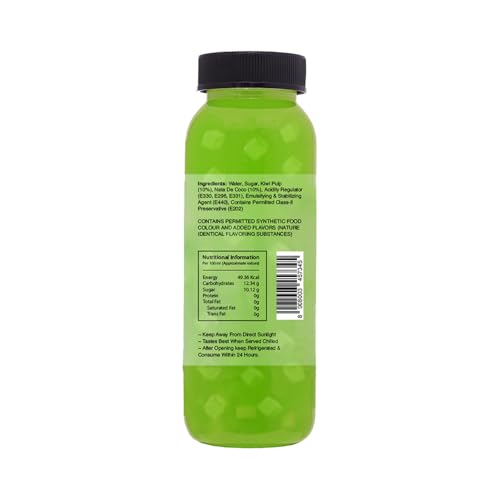 Image of ALPHA 8 Natural Energizer & Immunity Booster | Healthy Kiwi Juice | Real Taste | Rich in Antioxidants & Vitamin C | Refreshing Fruit Drink | No Added Sugar | 200ml (Pack of 6)