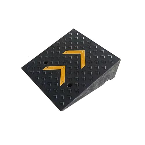Rampas para bordillos pesadas, para automóviles, motocicletas, sillas de ruedas y scooters (50 x 50 x 15 cm / 19,7 x 19,7 x 5,91 pulgadas) miniatura 1