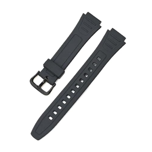 [nCS[] ubNXgbv W-800H W-218H AE-1200/1300 F-91W F-84 105 X|[ch TPU Y fB[X jo[Tvoh 18mm ̃}b`OɍœK(Black black)