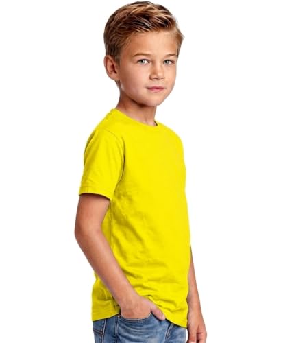 Image of Double F Branded Cotton Bio wash Round Neck Half Sleeve Solid T-Shirt for Boys and Baby