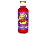 Joe Tea Black Cherry Lemonade, Case Pack of Twelve 20 fl oz Glass Bottles