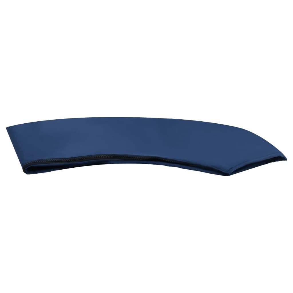 vidaXL Bimini di Prua con Tendalino a 2 Archi Blu Regale 150x120x110cm