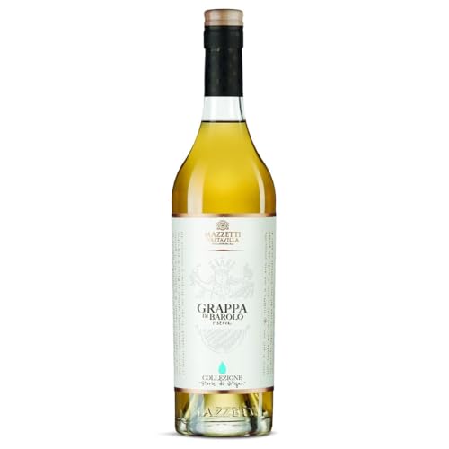 Mazzetti d'Altavilla, Grappa di Barolo Riserva, Tresterbrand aus Italien, 43% Vol.. 700ml