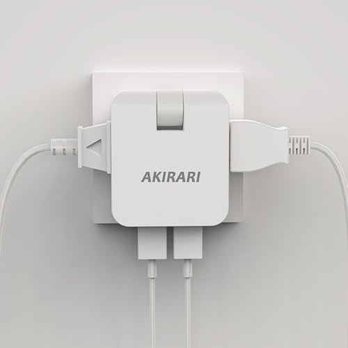 Amazon.co.jp: FUMITAKE コンセントタップ 2個AC口 2個USBポート 電源