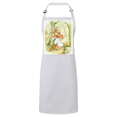 Tablier cuisine enfant lapin et Chaperon Rouge pour ateliers pâtisserie en famille
