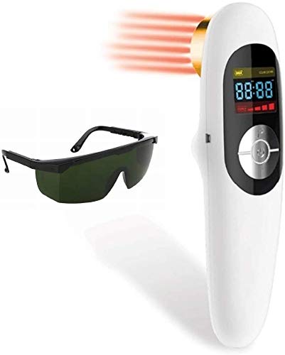 Soulagement Douleurs Froid Laser Thérapie Appareil Unité Lllt Lumière Rouge Portable Portatif Unité 650nm+808nm - Eu Plug Cover